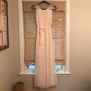 Jessica Simpson Maxi Dress NWT Blush/Ivory